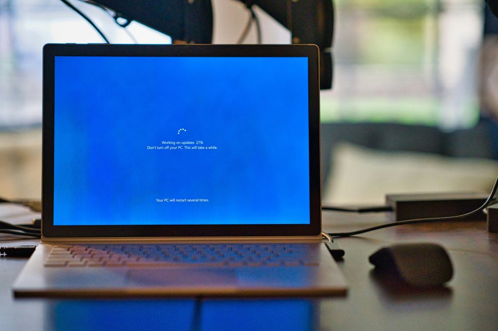 windows 10 actualizandose