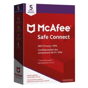 mcafee safe coonect
